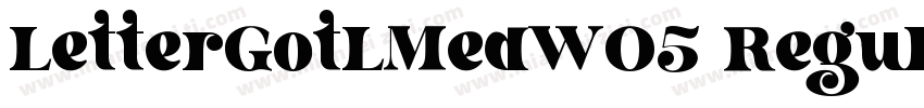 LetterGotLMedW05 Regular Regular字体转换
